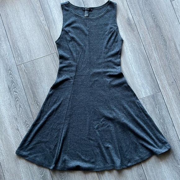 FOREVER 21 | Gray Skater Dress - Picture 1 of 5